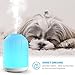 Leknes 120ml Essential Oil Diffuser, Aromatherapy Diffuser Portable Ultrasonic Cool Mist Humidifier with 7 LED Colors, Mist Mode Adjustment and Waterless Auto Shut-Off for Home,Office,Bedroom，2 Pack