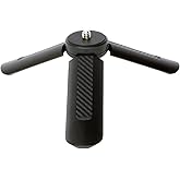 Movo TR-1 Compact Mini Tabletop Tripod/Hand Grip with 1/4" Screw and Folding Feet. Compatible with GoPro, DSLR, Camera, Osmo, Pocket Projector, Zoom - Perfect for Photography, Vlogging and YouTube
