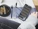 Glitter Powder Phone Case Mirror Reflex Striped Stars Pattern Back Cover for iPhone 7 iphone8 (iPhone 7, Black)