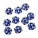 Pack of Blue Twenty Sided D20 Dice Playing D&D Warhammer RPG Board Game Favours