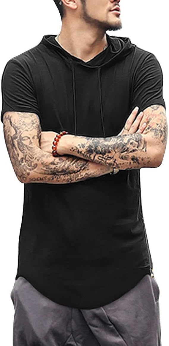 Rela Bota メンズ パーカー Tシャツ ファッション アスレチック 無地 半袖 スウェットシャツ Us サイズ X Large カラー ブラック トレーナー パーカー 通販 Amazon