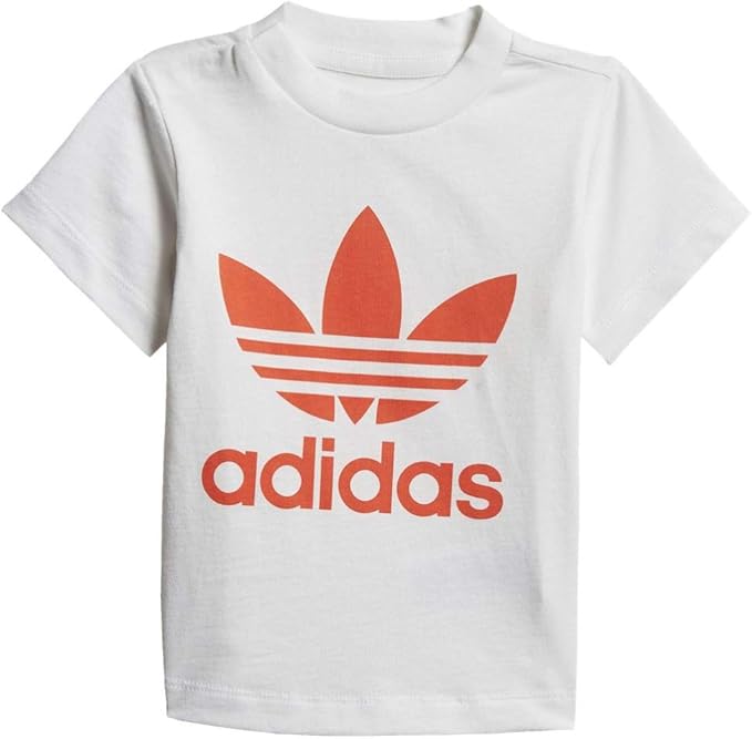 orange adidas short set