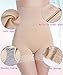 SEXYWG Hi-waist Shapewear Body Shaper Tummy Control Thigh Slimming Boyshort,Beige,M/L