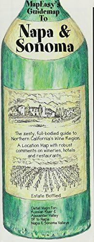 MapEasy's Guidemap to Napa/Sonoma