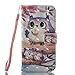 iPhone 7 Case,iPhone 8 Case,Durable Kickstand Magnetic Wallet Case with Inner Rubber Bumper Shock Absorbent Scratch Resistance Credit Card Holder Book Case Xmas Birthday Gift for Apple iPhone 7-Bird