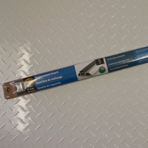 M-D Replacement Vinyl Threshold Seal, Gray, 36" - Image 4