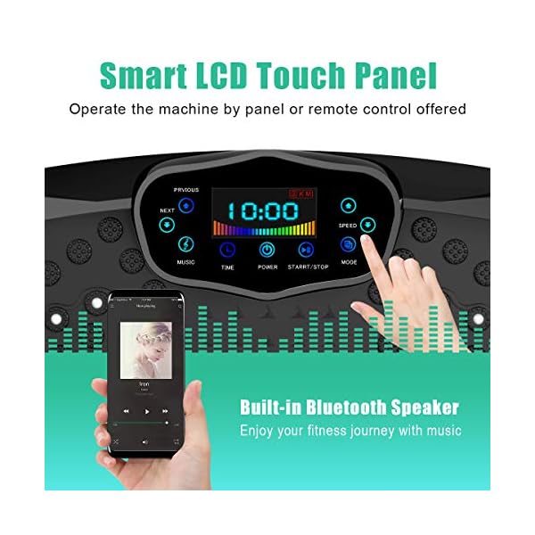 Atmonas-Oversized-Vibration-Plate-with-Bluetooth-Speaker-5-Program-Modes-199-Levels-2-Loop-Bands-Vibration-Fitness-Trainer-For-Home-Fitness-Weight-Loss-Shaping-350lb-Max-Load Atmonas Oversized Vibration Plate with Bluetooth Speaker, 5 Program Modes, 199 Levels, 2 Loop Bands, Vibration Fitness…