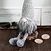 ITOMTE Handmade Swedish Tomte,Santa - Scandinavian Gnome Plush Birthday Present - Home Ornaments Christmas Decoration Table Decor,Grey