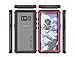 Ghostek Nautical Galaxy S8 Plus Waterproof Case with Screen Protector Extreme Rugged Heavy Duty Protection Full Body Sealed Shell Underwater Shockproof for 2017 Galaxy S8 Plus (6.2 Inch) - (Red)