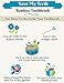 Love My Teeth Bamboo Toothbrushes (Family 4-Pack) Ergonomic, Angled Bristles | Gentle on Teeth & Gums | Fights Plaque Buildup, Gingivitis | Promotes Oral Health