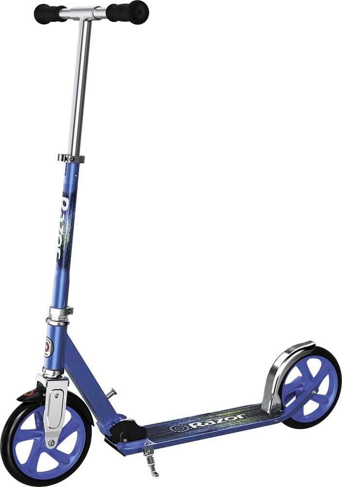 Razor A5 Lux Kick Scooter Foldable, 8" Wheels, Adjustable, Lightweight, Ages 8+