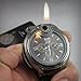 Cool Novel Watch Refillable Butane Gas Cigarette Cigar Lighter