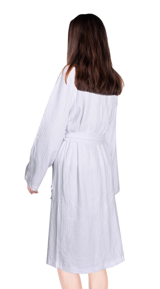 Napa Women\'s Waffle Spa Robe Lightweight Kimono Bathrobe Soft Hotel Sleepwear