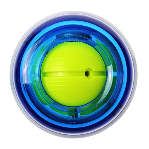 RESBO Wrist Trainer Gyro Ball Hand Spinner Gyroscopic Ball Arm Strengthener Forearms Exerciser PlasticType with LED Light