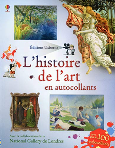 L'histoire de l'art en autocollant by Fiona Watt