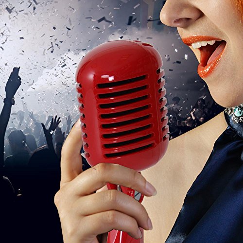 Pyle Classic Retro Dynamic Vocal Microphone Old Vintage Style