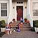Outgeek Halloween Window Curtain, 2pc Lace Skull Curtain Bat Curtain Valance with Tassel 38