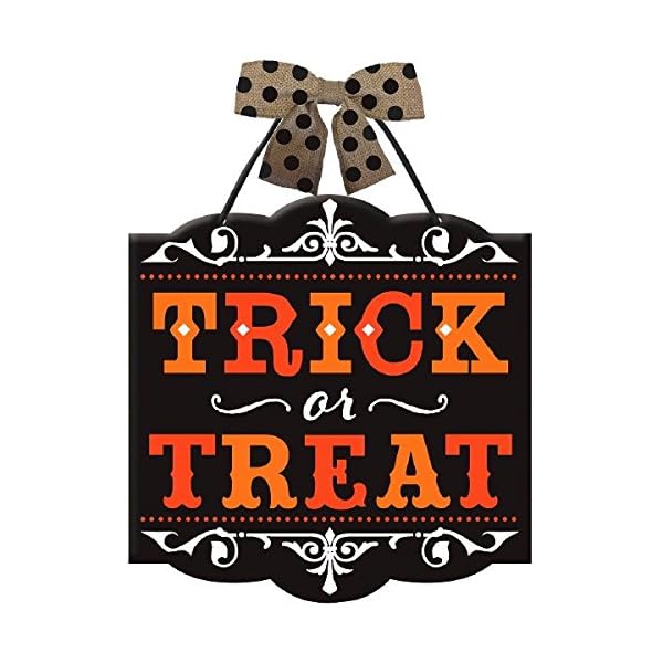 Amscan Trick or Treat Hanging Sign