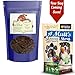 A Mutts Story Bite Size Pieces Naturally Slow Smoked Gourmet Beef Sausage Dog Jerky Treats | Gluten Free, No Corn or Soy | Crafted in Small Batches Healthy Soft Jerky Dog Treats Made in The USA | 1lb