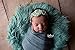Vegan (Animal Friendly) Frozen Faux Flokati Fur, Newborn Photo Props, Hypoallergenic & Washable Baby Props, Basket Stuffer Fur Photography Props - CUSTOM PHOTO PROPS