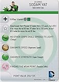 Heroclix DC War of Light #026 Sodam Yat Figure Complete with Character Card