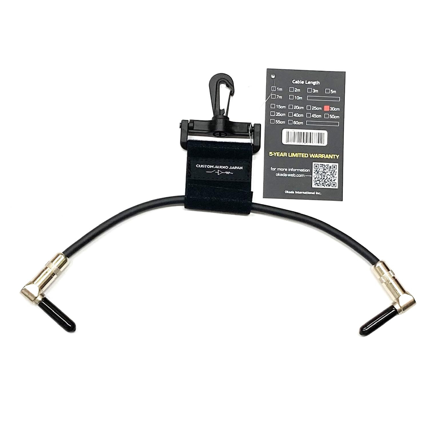 CUSTOM AUDIO JAPAN (CAJ) カスタムオーディオジャパン パッチケーブル Legacy Cable L-L 30 5YW商品画像