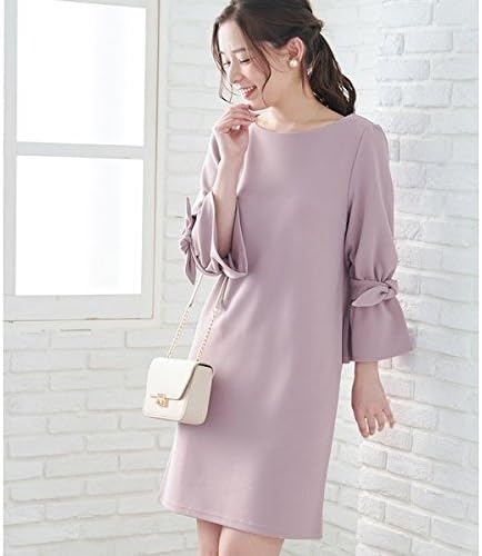 Amazon ロペピクニック Rope Picnic Web限定 ミニリップルリボンフリルワンピース 63ピンク 38 ワンピース チュニック 通販