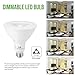 LE PAR38 E26 LED Light Bulbs, Medium Screw Base, 13W Dimmable, Spotlight, 100W Halogen Equivalent, 1050 Lumens, Daylight White 5000K, 40 Degree Beam Angle, Pack of 6