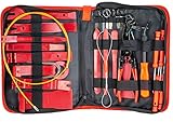 Fstop Labs 39 Pieces Auto Upholstery Trim and Molding Removal Tool Kit, Car Dash Panel Removal and Install Kit with Storage Bag