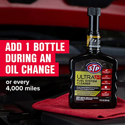 Ultra 5 In 1 Fuel System Cleaner and Stabilizer, System Fuel Cleaner Deep Cleans Fuel System and