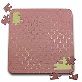 3dRose Anne Marie Baugh - Patterns - Chic Faux Gold