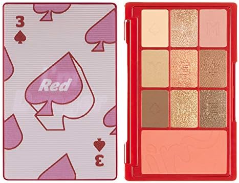 Official Shop Im Mimi (I’M MEMEME) Im Hidden Card Palette 003 Red Card|Eye Shadow, Makeup Palette, Korean Cosmetics