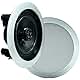 5.25â€ Ceiling Wall Mount Speakers - Pair of 2-Way Midbass Woofer Speaker 1' Polymer Dome Tweeter Flush Design w/ 80Hz - 20kHz Frequency Response & 150 Watts Peak Easy Installation - Pyle PDIC51RD