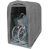 南榮工業 サイクルハウス 2台用 グレー