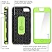 iPhone 5C Case, i-Blason Armorbox for Apple iPhone 5C Dual Layer Hybrid Full-body Protective Case with Front Cover and Built-in Screen Protector and Impact Resistant Bumpers for iPhone 5C (Green)