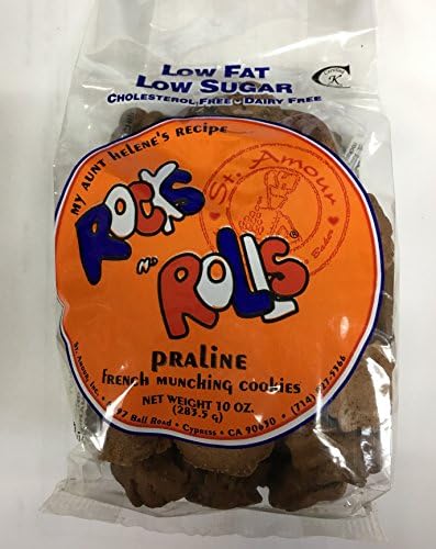 St Amours Praline Rocks N Rolls French Munching Cookies