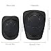 Sports Protective Gear Safety Pad Safeguard (Knee Elbow Wrist) Support Pad Set Equipment for Kids Roller Bicycle BMX Bike Skateboard Protector Guards Pads(Black)