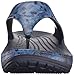 Crocs Women's Sloane Soft Floral Flip Flop, Navy, 7 M US