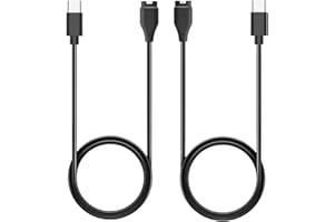 EGK for Garmin Watch Charger Cable USB-C Replacement (1m, 2 Pack)