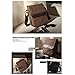 Zebella Vintage Mens Small Canvas Messenger Bag Ipad Shoulder Working Bag