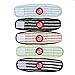 VIILER Pack of 4 Random Colors Reusable Diapers and Durable Dog Belly Bands for Small and Middle Male Boy Dogs ( S - Adjustable Waist:9.6