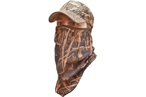 DECOYPRO Camo Turkey Hunting Mask - Lightweight Camouflage Face Netting for Men