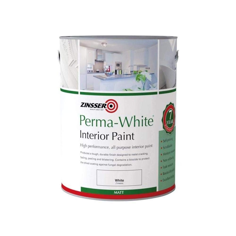 Zinsser Perma - White Matt 1 Litre White