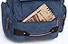Canvas Backpack, Aidonger Vintage Canvas School Backpack Hiking Travel Rucksack Fits 15'' Laptop (Dark Blue)