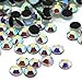 Zbella Crystal Hot Fix Rhinestones 10 Gross (1440 Stones/pkg) Hotfix Rhinestones (ss10, AB Crystal)