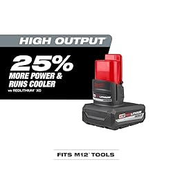 Milwaukee Electric Tool M12 Red Lithium High Output