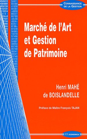 Marché de l'art et gestion de patrimoine