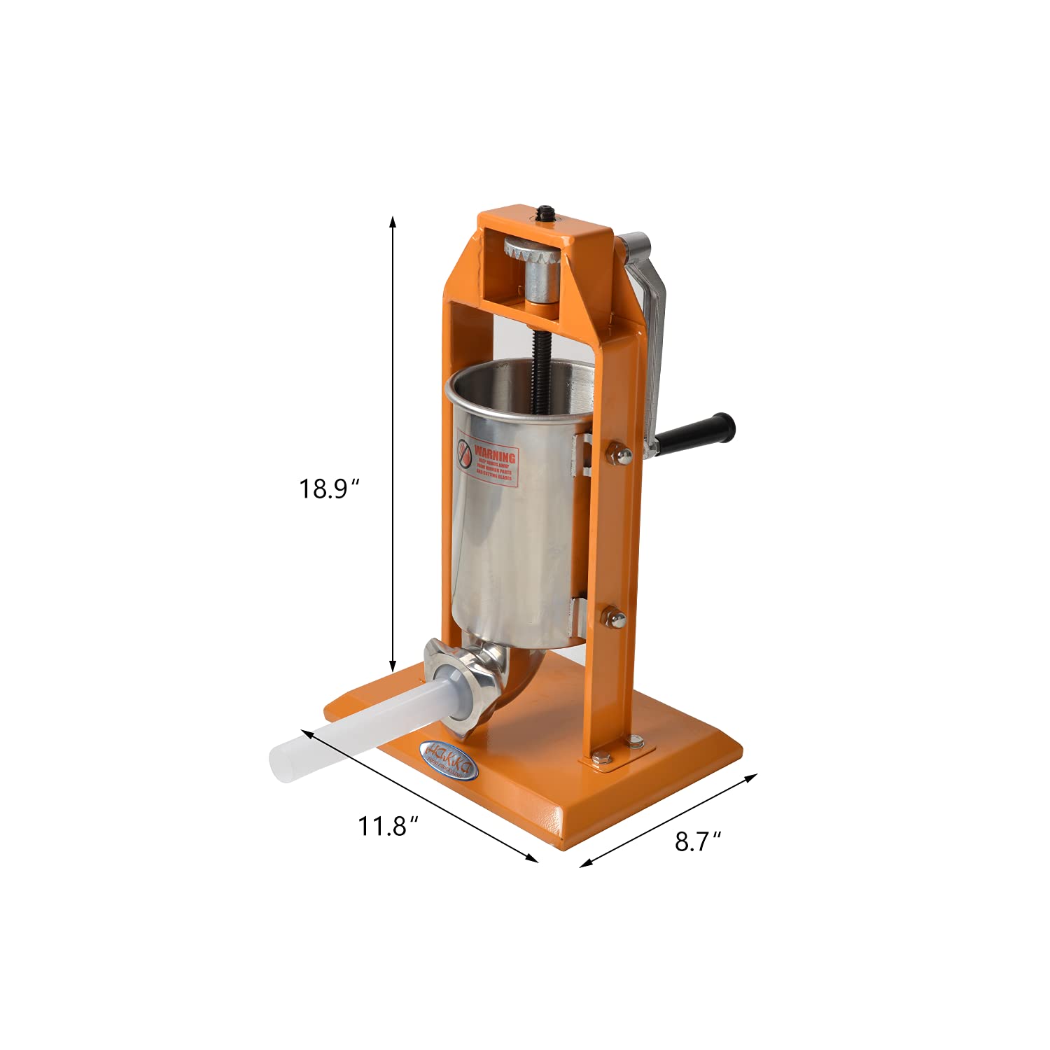 Hakka Sausage Stuffer and Vertical Sausage Maker (7Lb/3L)