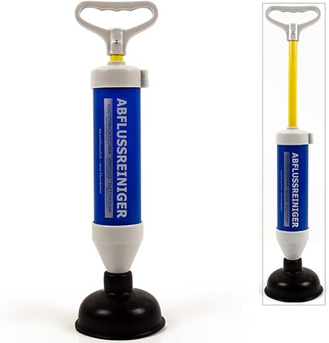 Abflussreiniger Pompel Rohrreiniger Abflusspumpe Saugpumpe Pumpel Sauger Umweltfreundlich Ohne Chemie Amazon De Kuche Haushalt