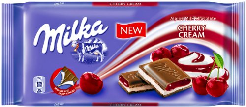 Шоколад stollwerck milka вишневый Крем 100г (7622210059536)